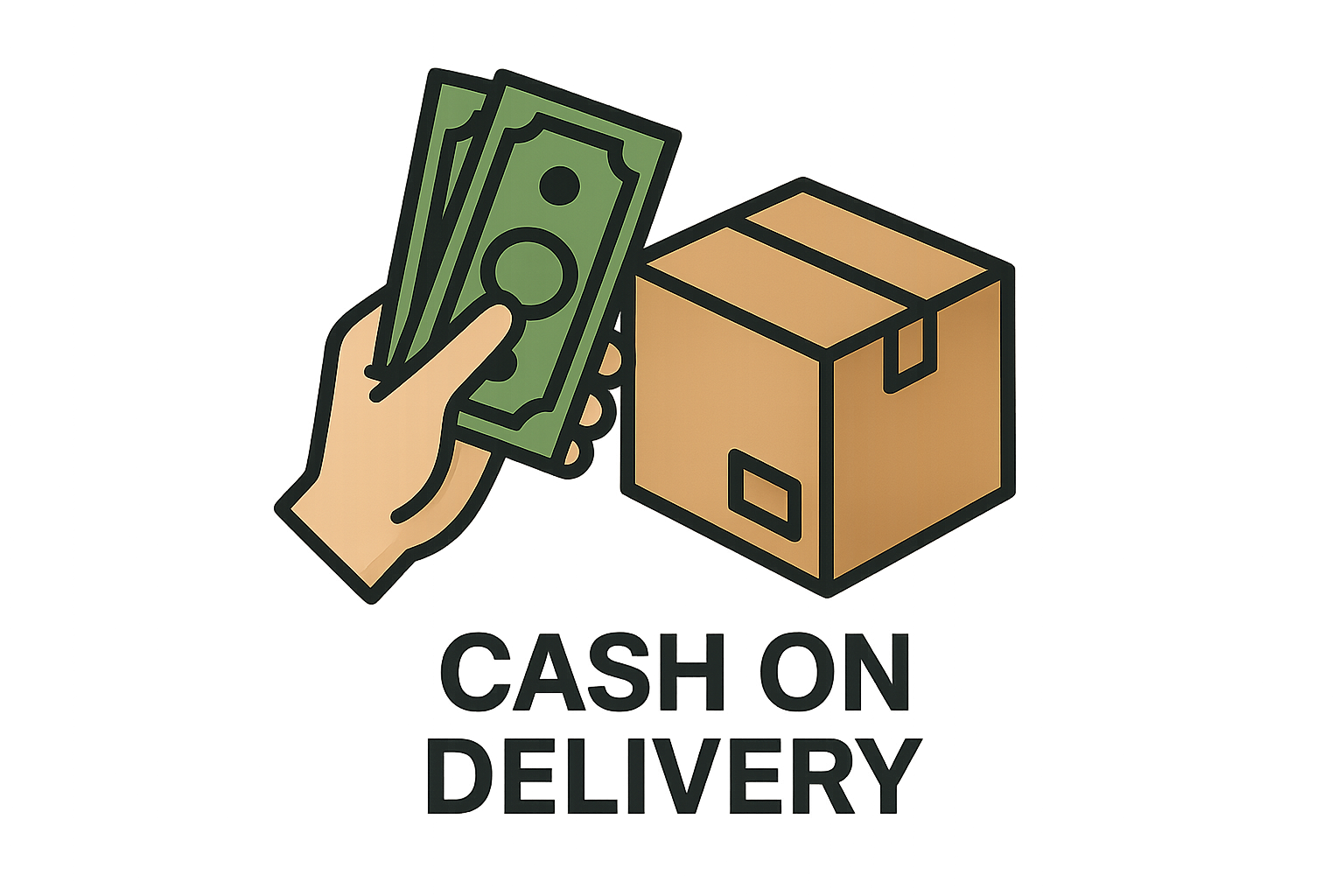 cash on delivery png image