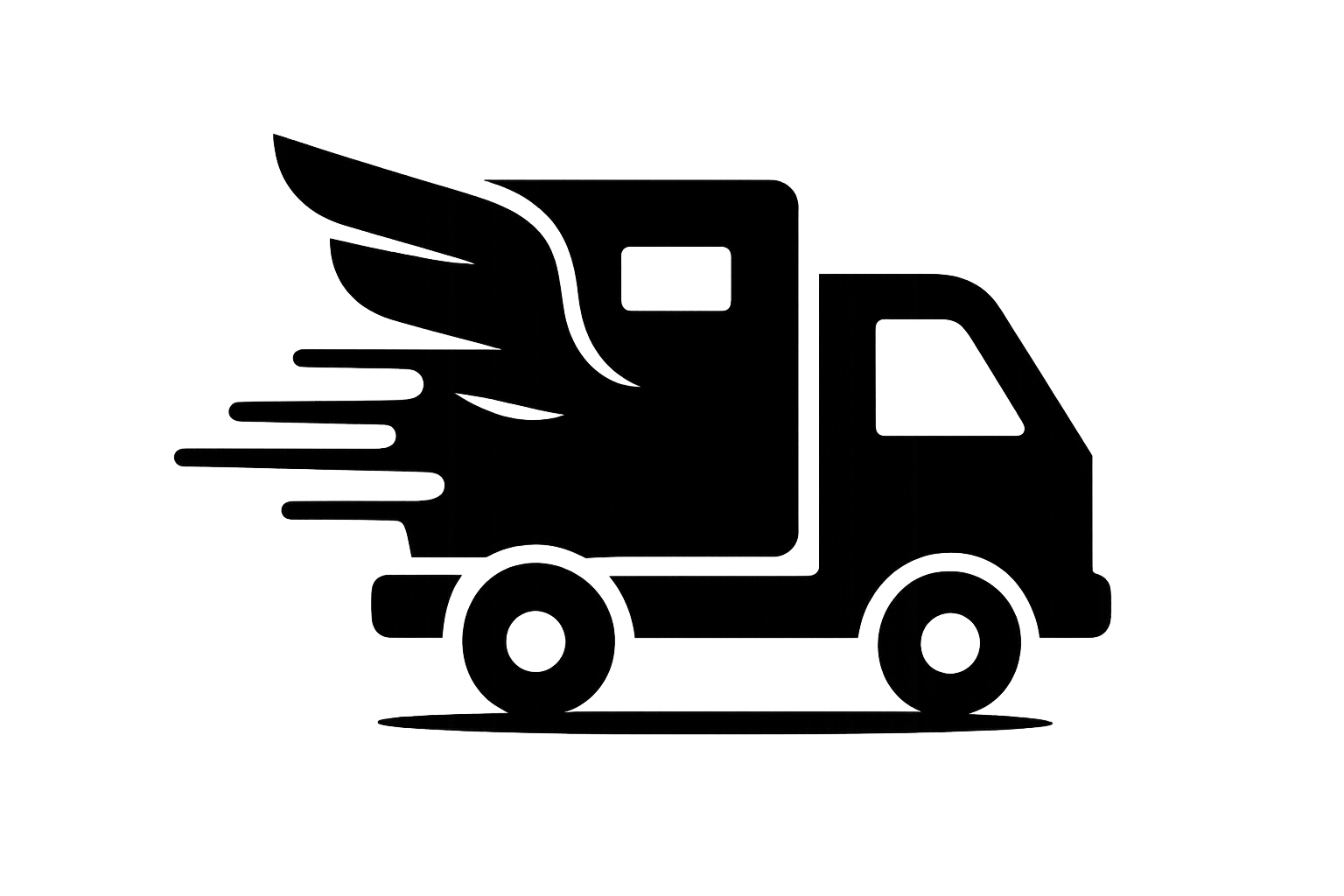 fast delivery png solid image